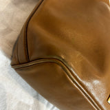 Gucci Vintage Camel Leather Small Hobo Bag