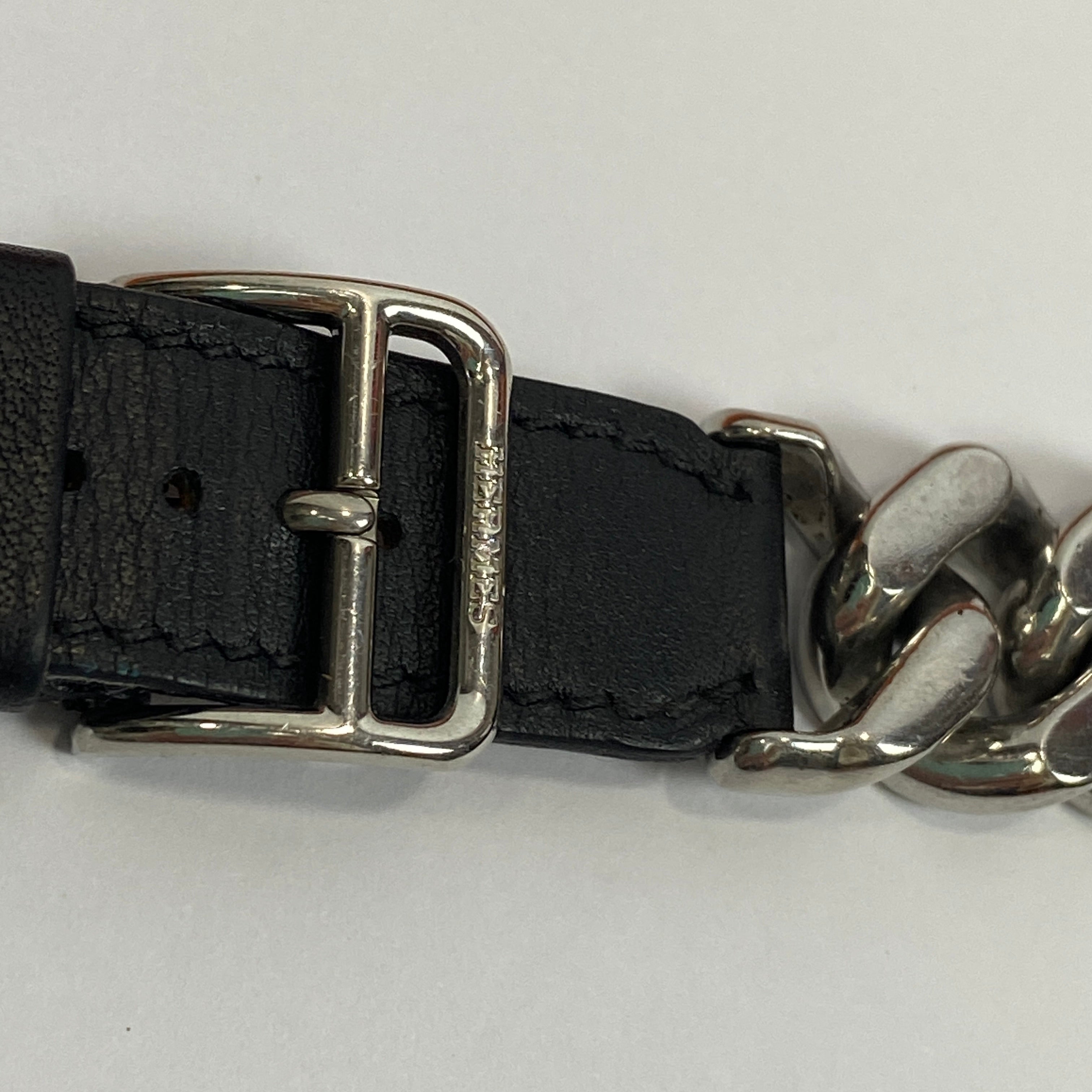 Hermès x Apple Double Tour Gourmette Chain Watch Strap 42mm