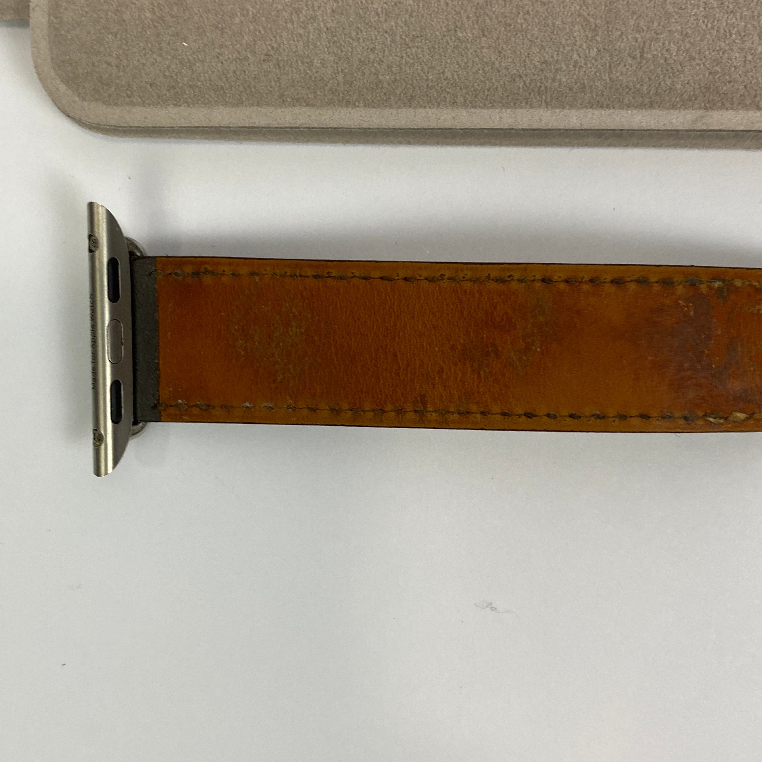 Hermès x Apple Double Tour Etain Rope Watch Strap 42mm