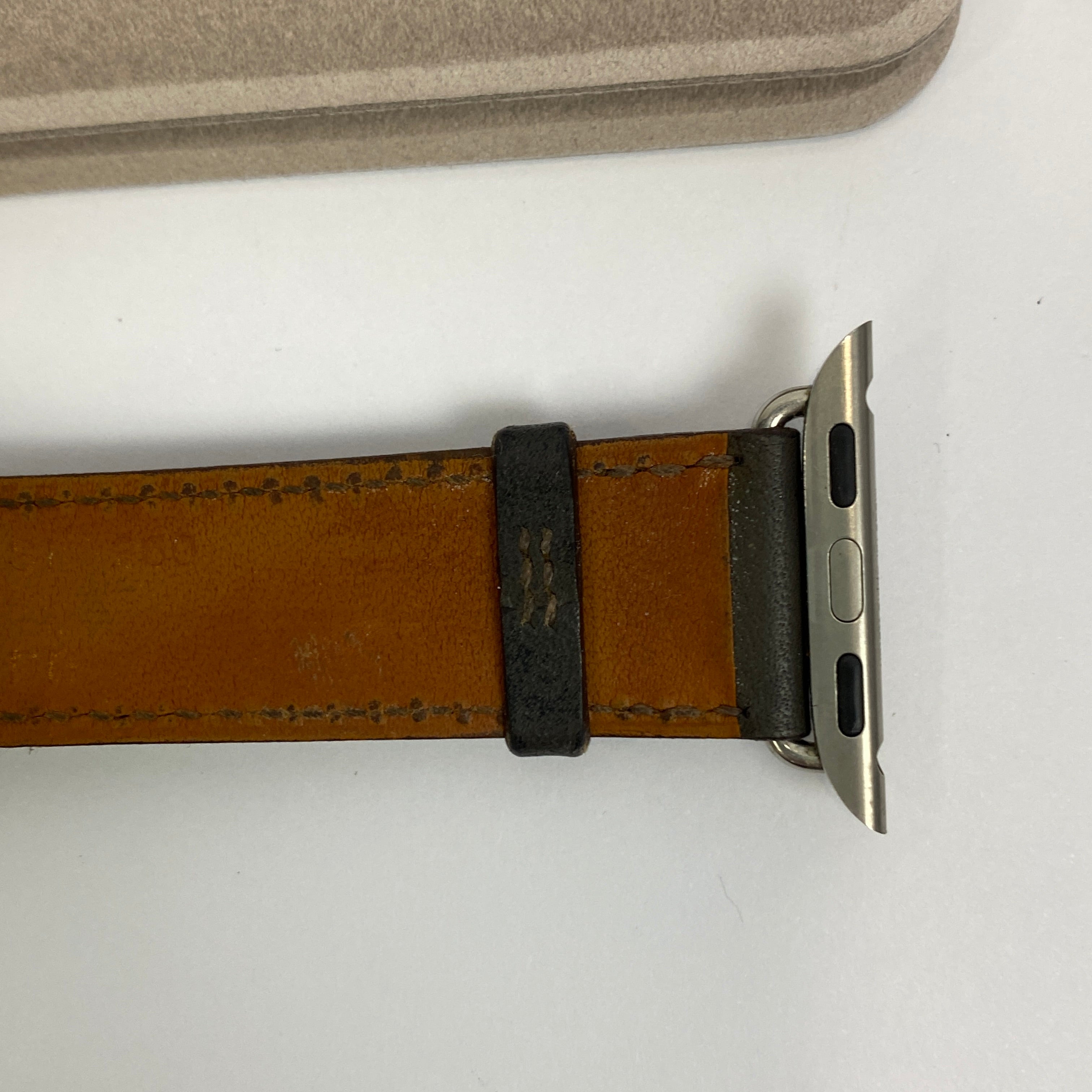 Hermès x Apple Double Tour Etain Rope Watch Strap 42mm
