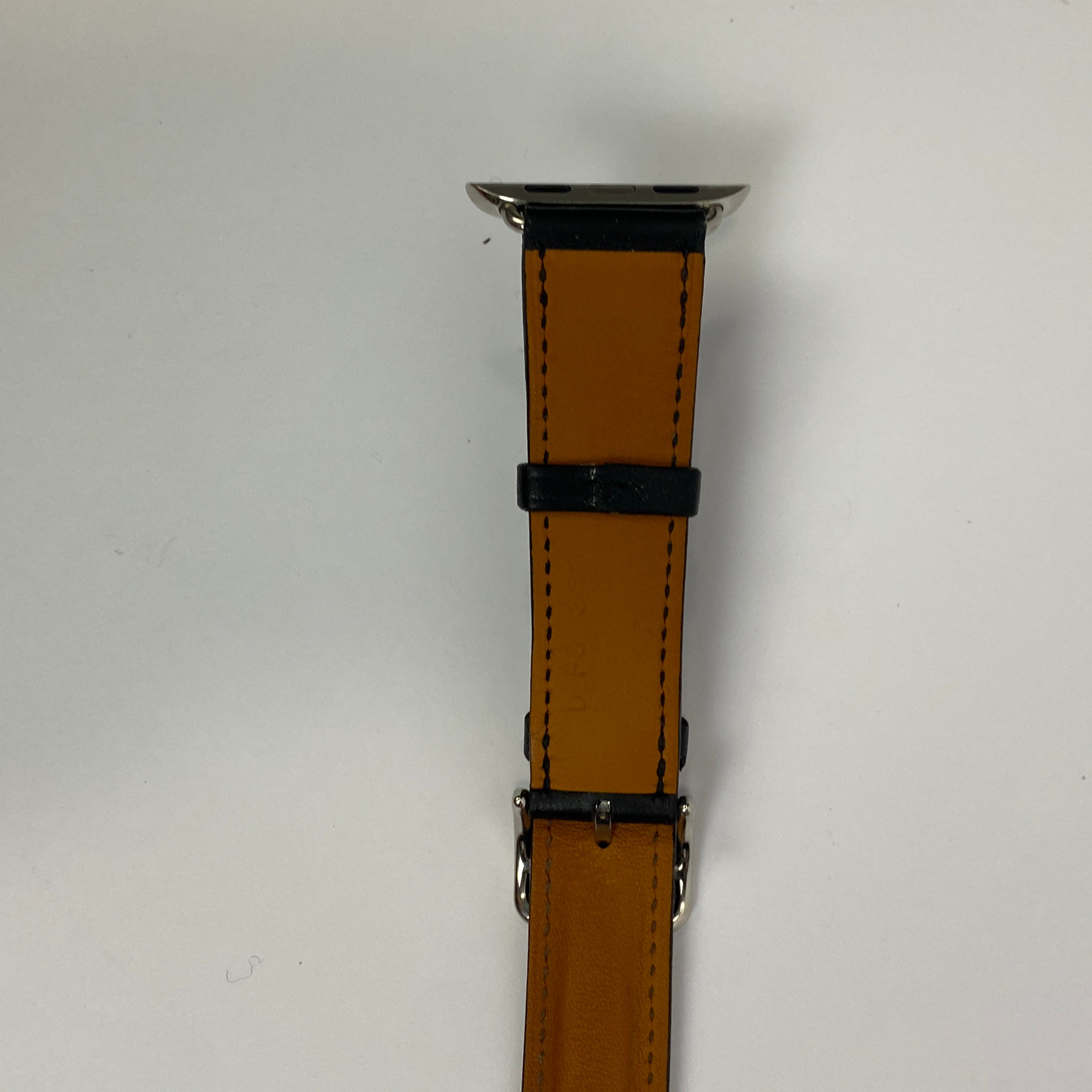 Hermès x Apple Double Tour Tri Colour Leather Watch Strap 42mm