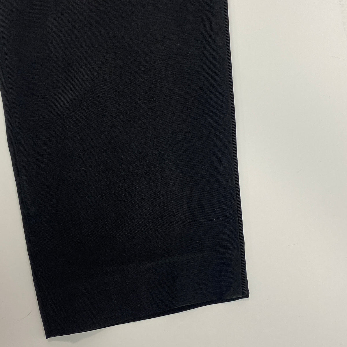Stella McCartney Black Silk Twill Tuxedo Jumpsuit XL