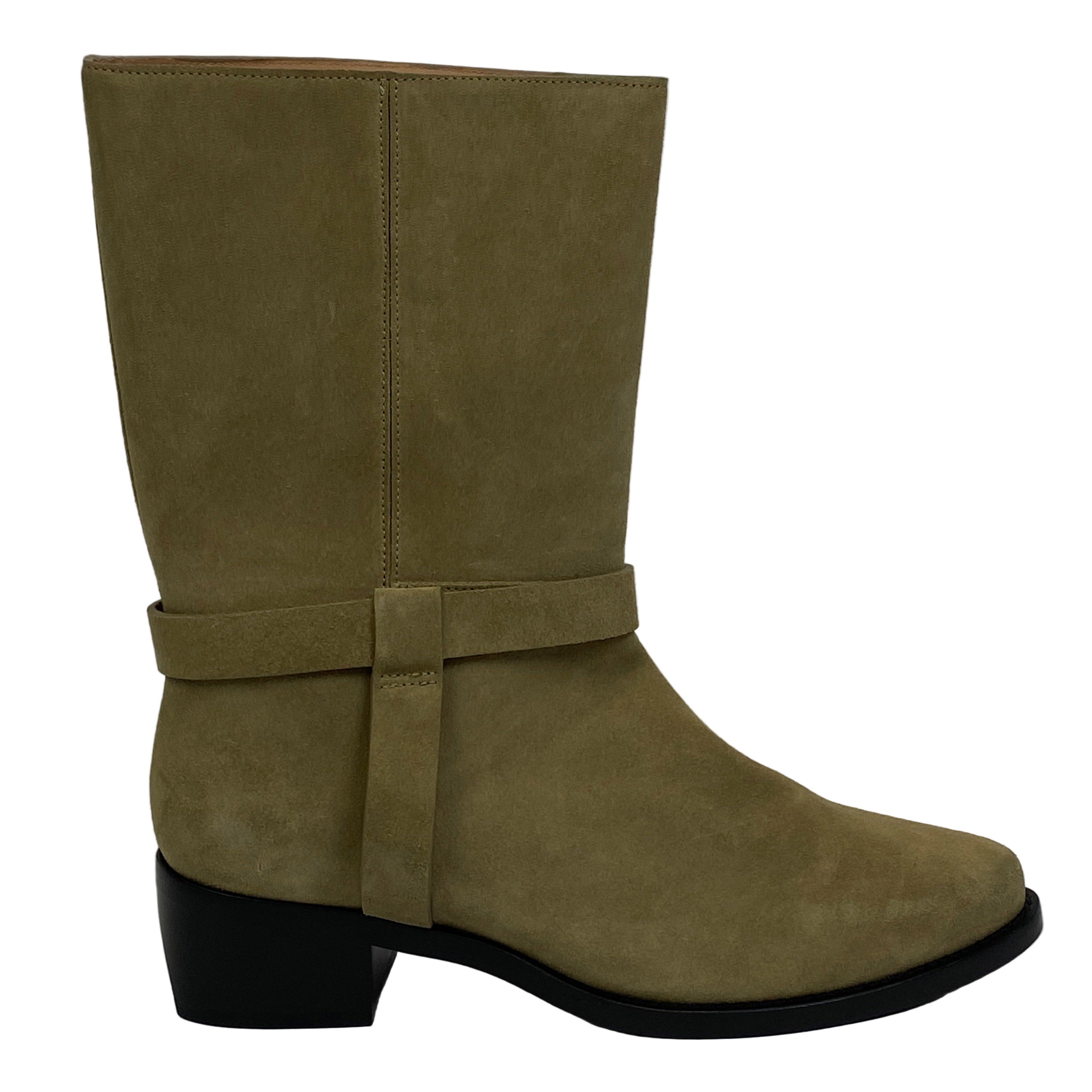 Legres New Sand Suede Riding Boots 41