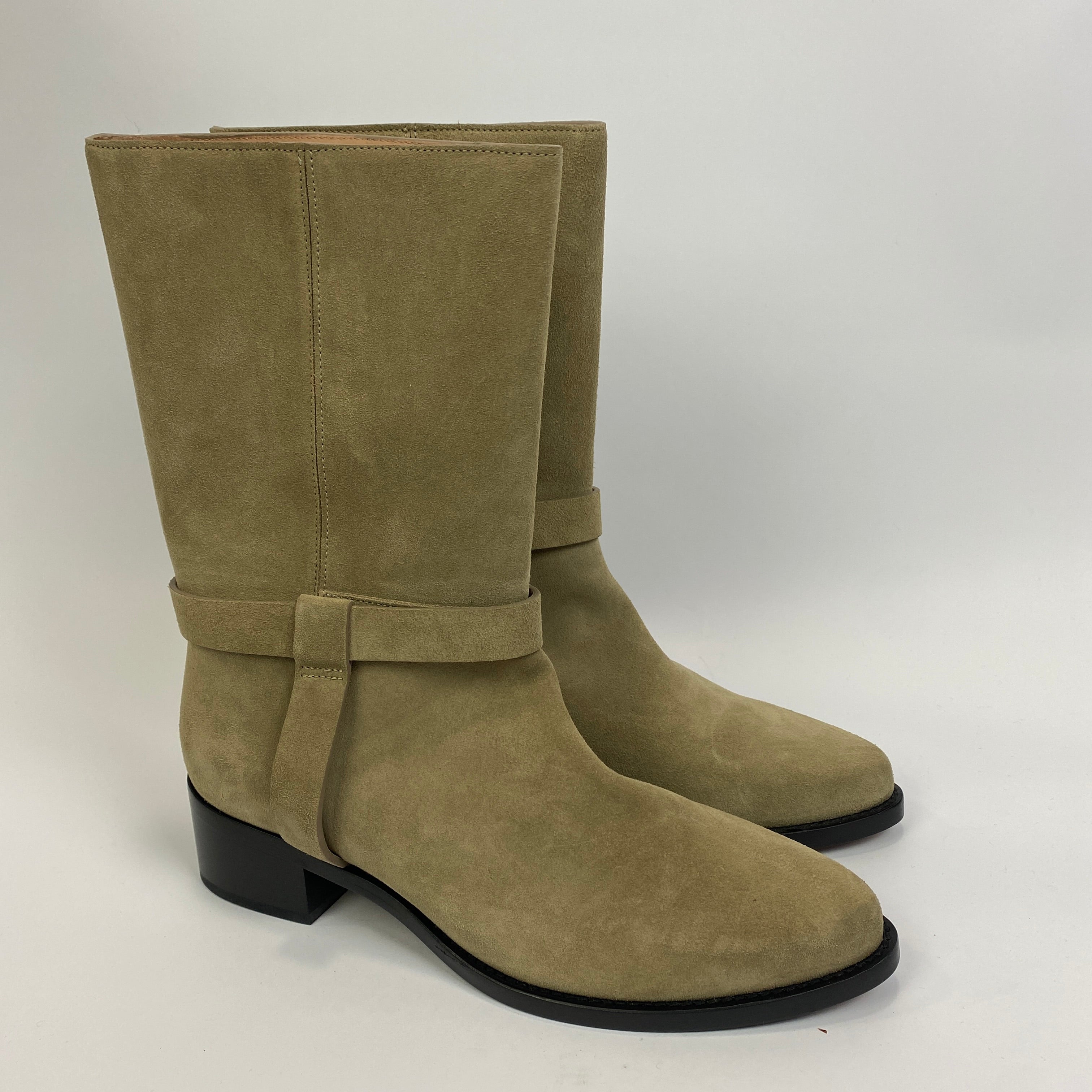 Legres New Sand Suede Riding Boots 41