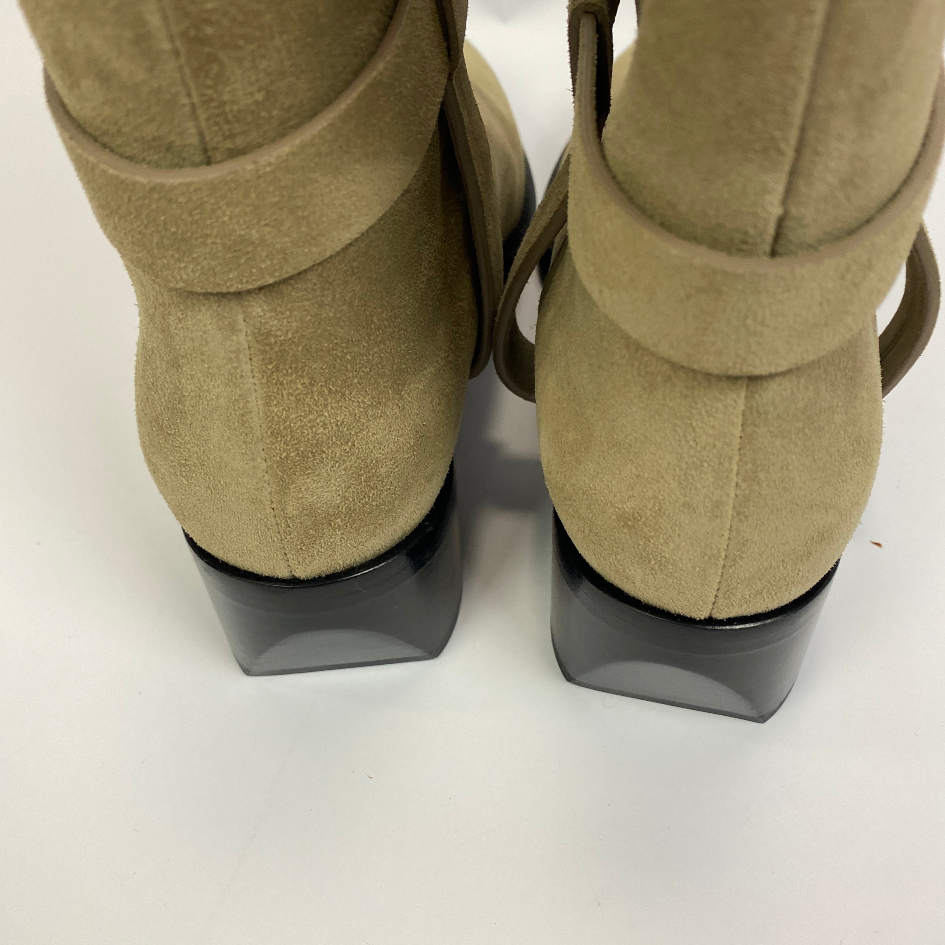 Legres New Sand Suede Riding Boots 41