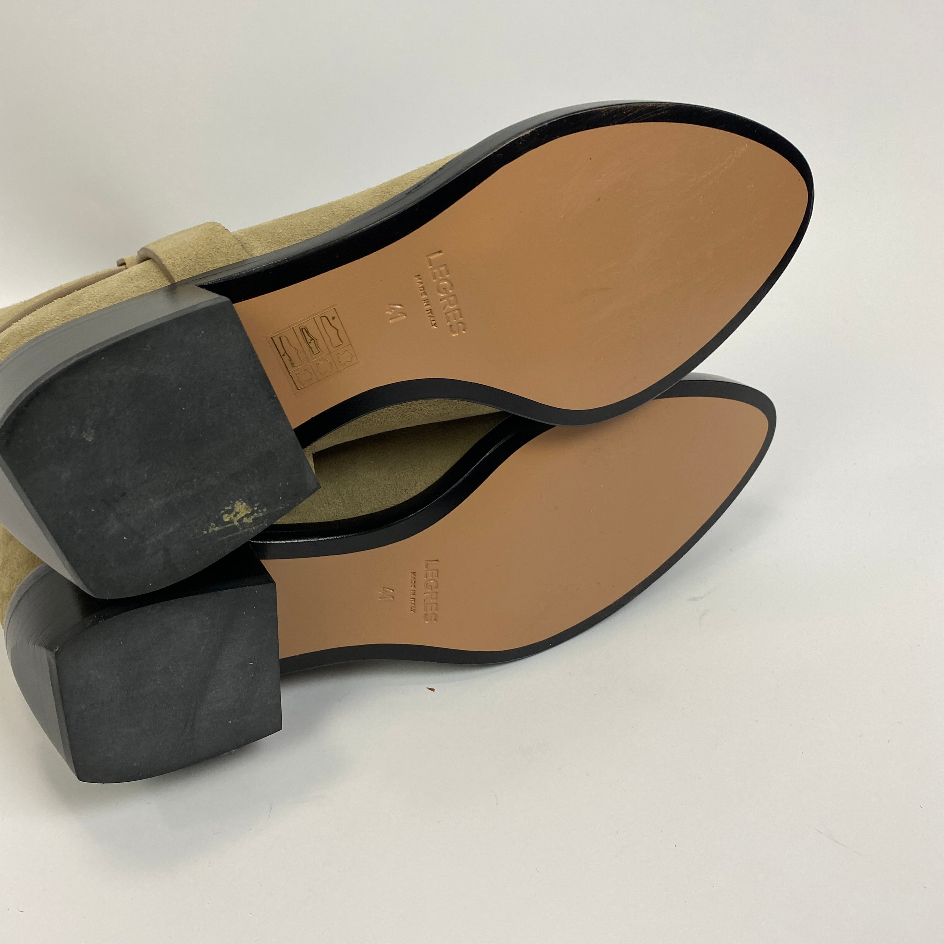 Legres New Sand Suede Riding Boots 41