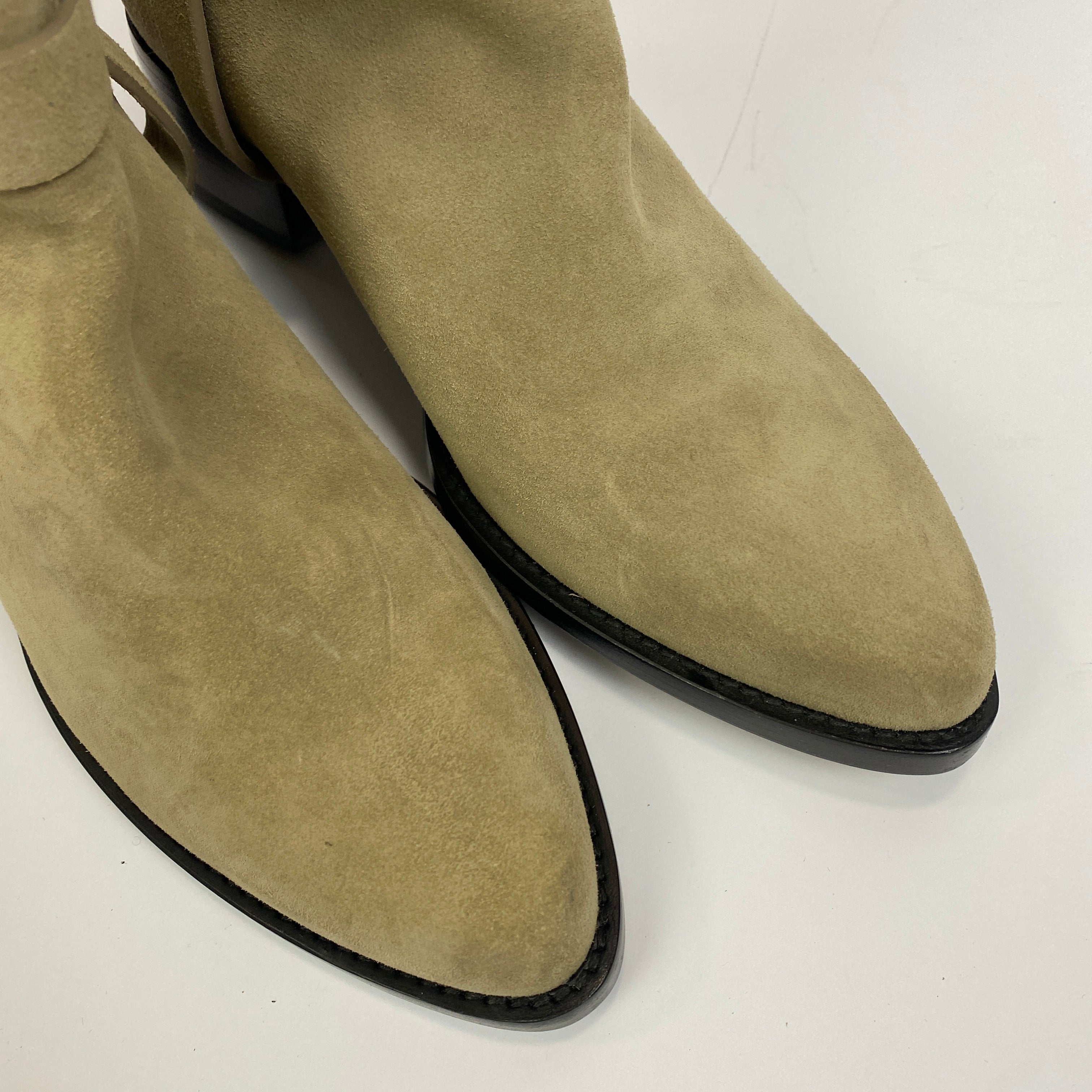 Legres New Sand Suede Riding Boots 41