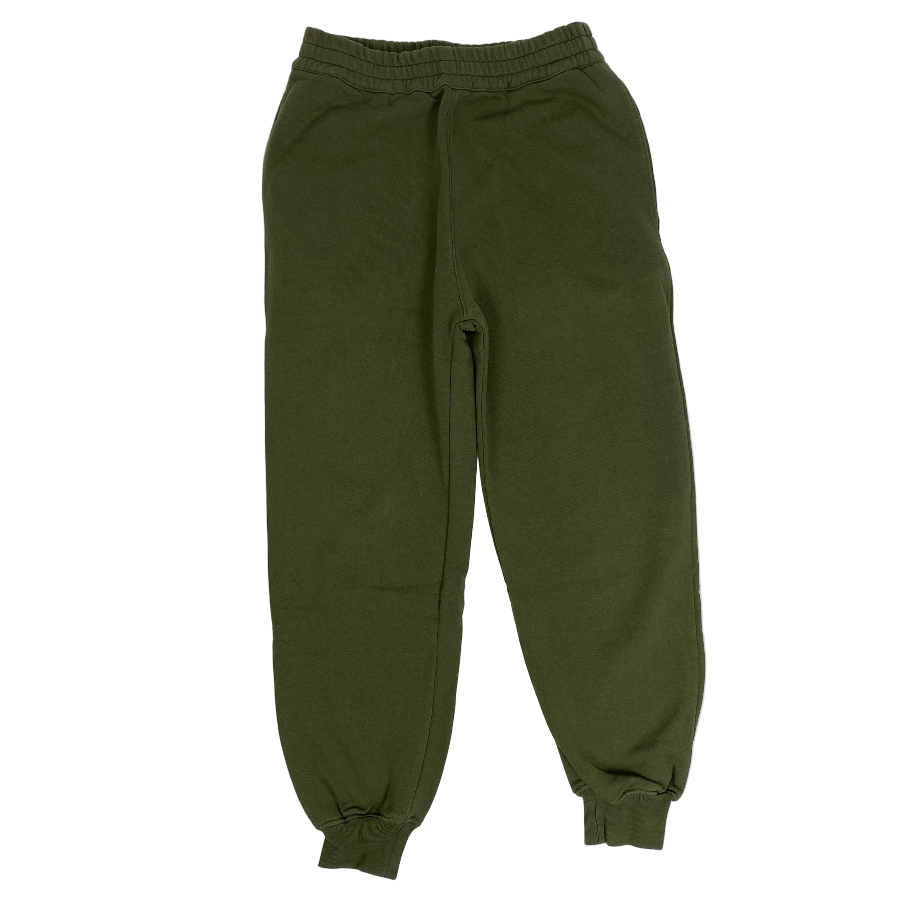 Alexander McQueen Green £450 Oversized Logo Tracksuit Bottoms XS/S