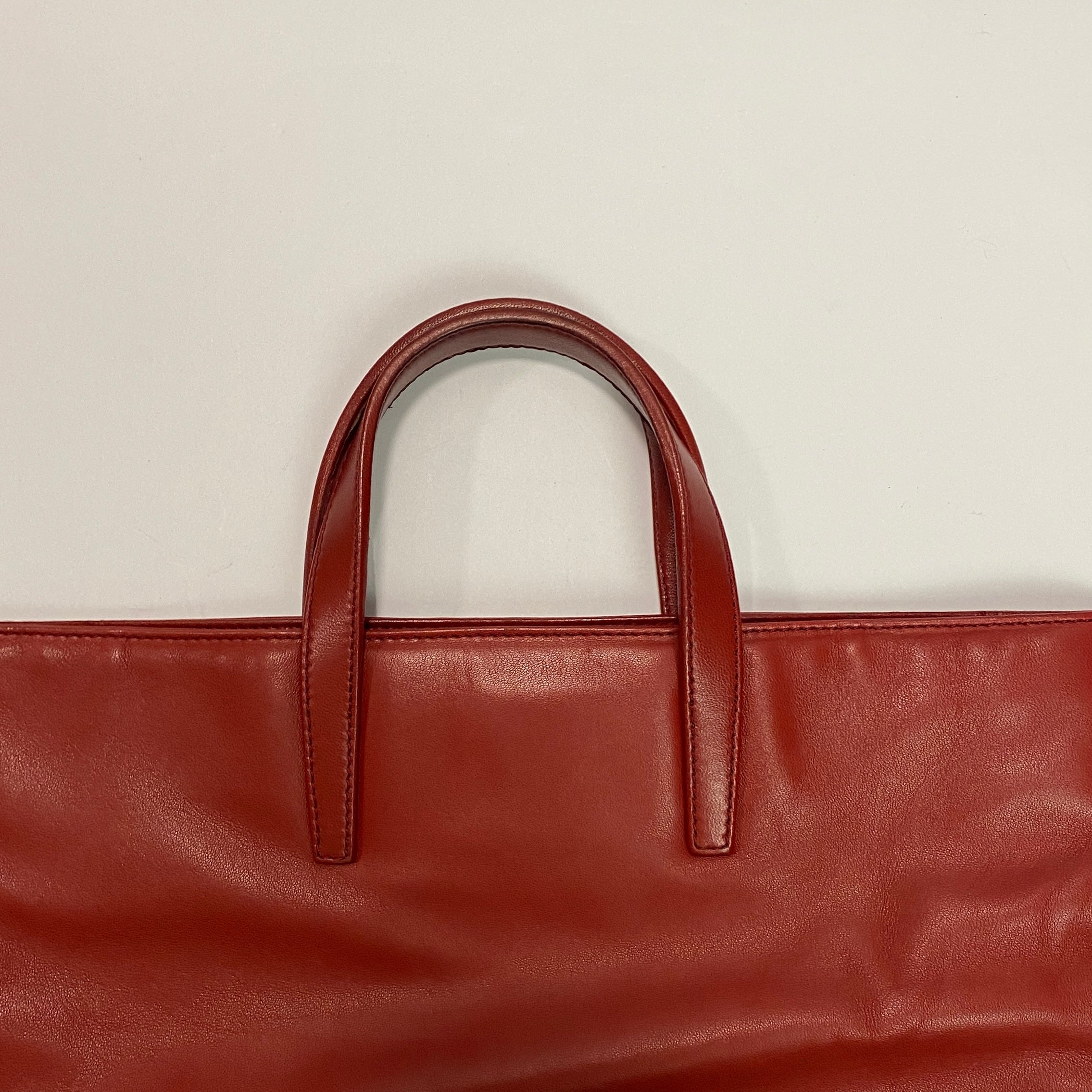 Loewe Ruby Nappa Leather Square Tote Bag