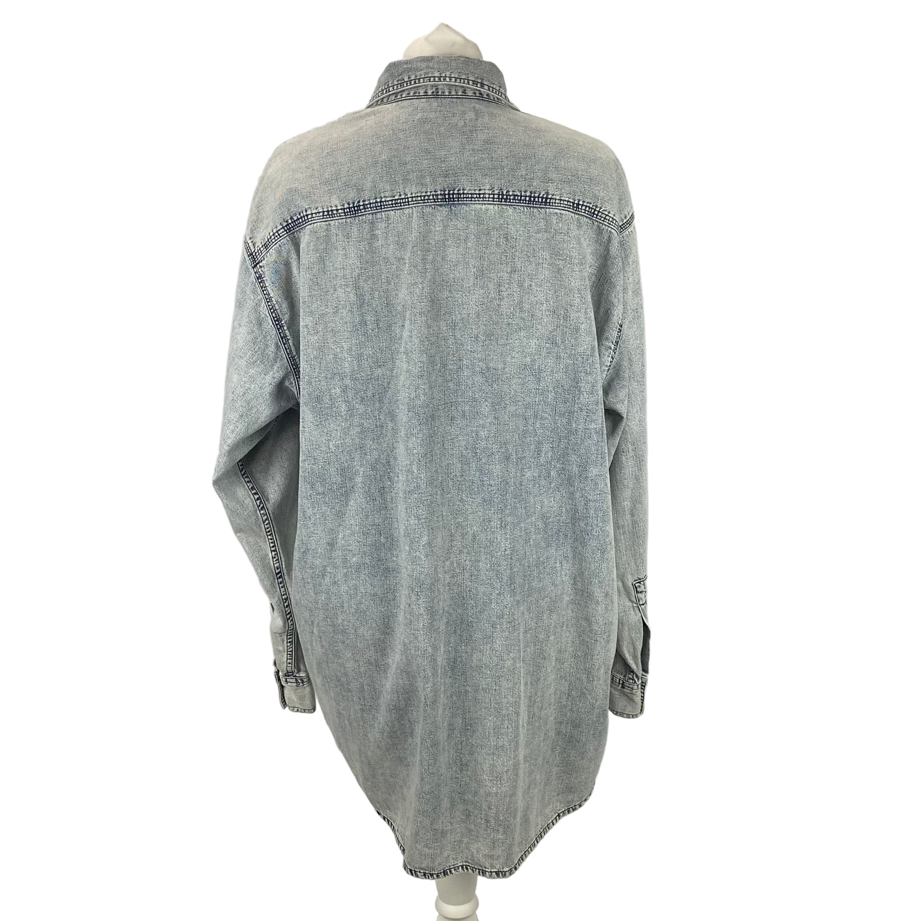 Isabel Marant New Acid Wash Denim Oversized Shirt S/M/L/XL