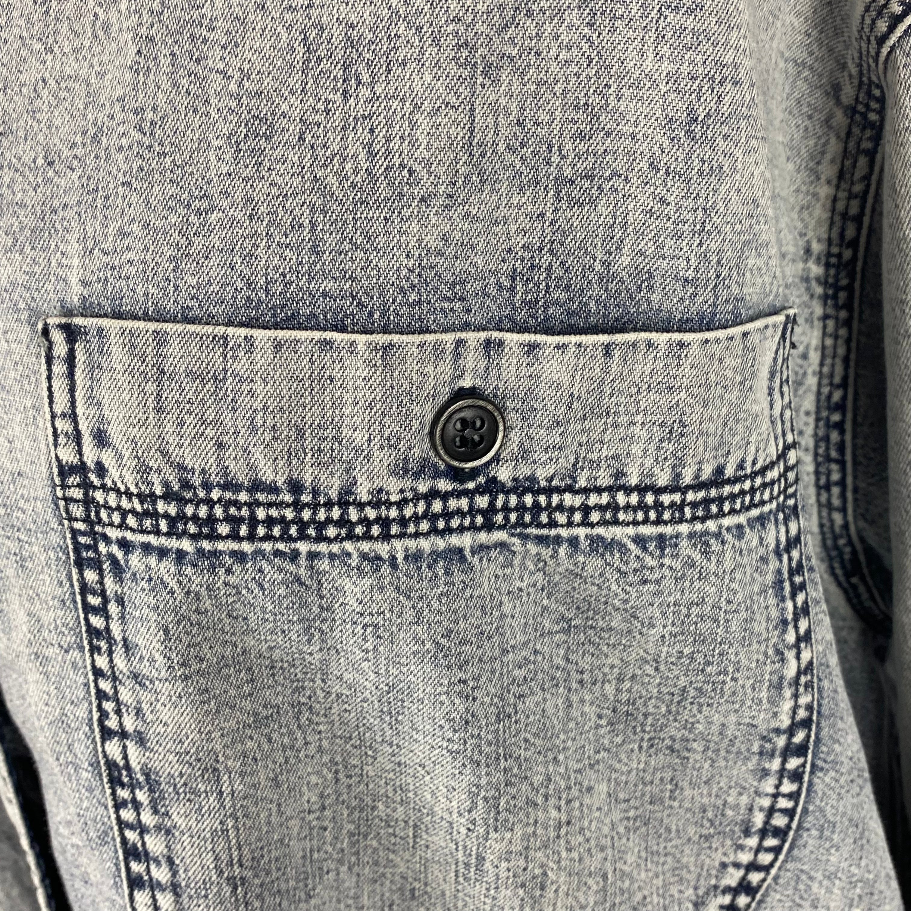 Isabel Marant New Acid Wash Denim Oversized Shirt S/M/L/XL