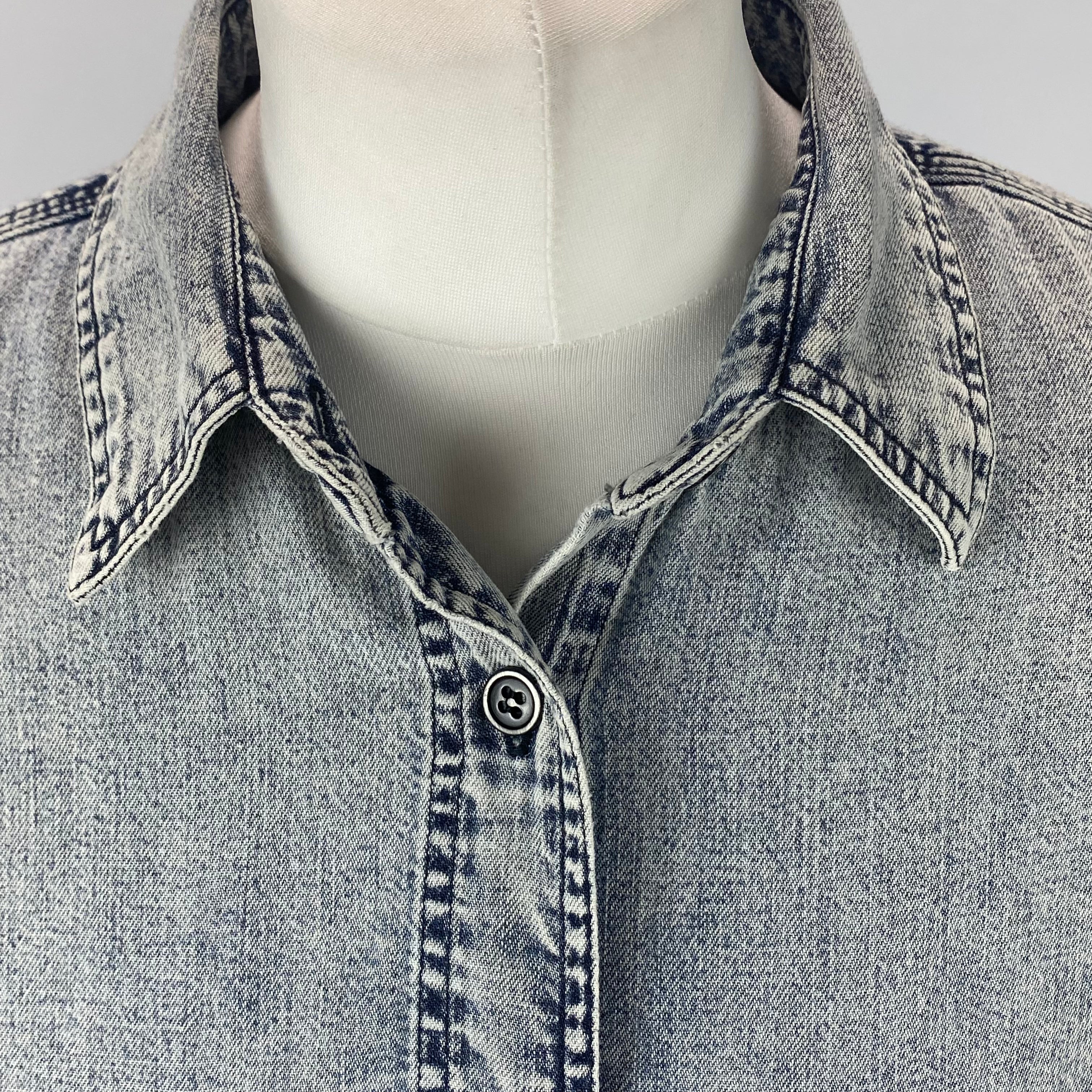 Isabel Marant New Acid Wash Denim Oversized Shirt S/M/L/XL