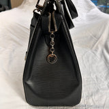 Louis Vuitton Black Epi Leather MM Brea Bag