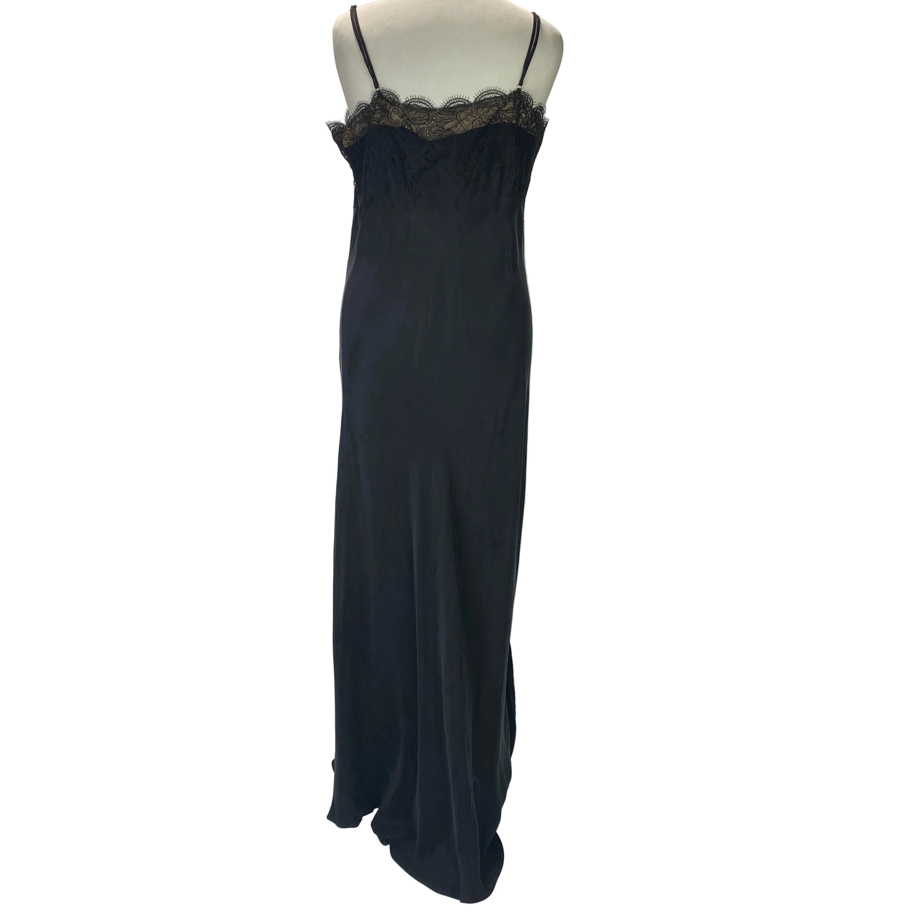 DISSH New £195 Mina Black Cupro Lace Dress M