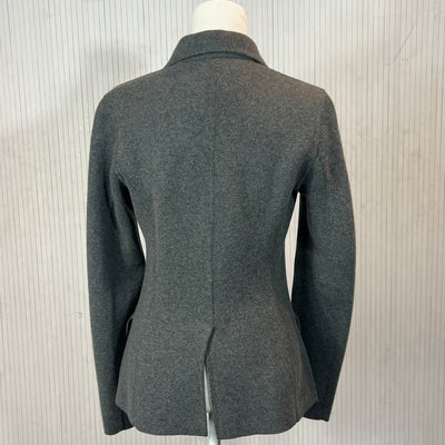 Loro Piana Charcoal Knit Baby Cashmere Jacket S