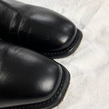 RM Williams £399 Black Leather Chelsea Boots 39