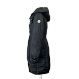 Moncler £1800 Black Phalangere Down Parka Coat M