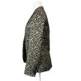 Zadig & Voltaire Metallic Veda Leopard Jacket M