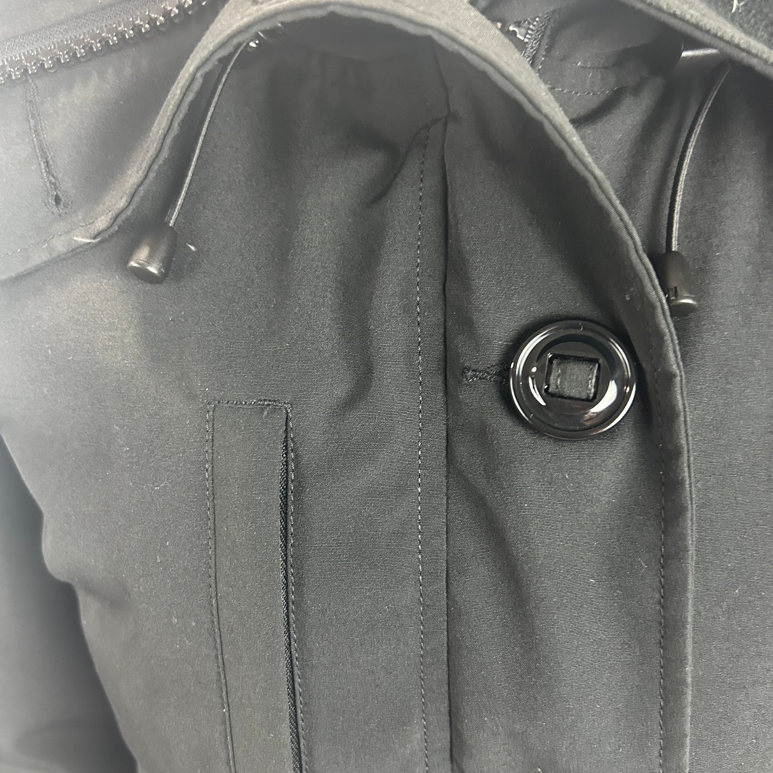 Canada Goose £1325 Black Rossclair Coat M