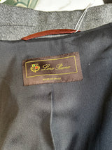 Loro Piana £3000 Grey Marl Cashmere Jacket M