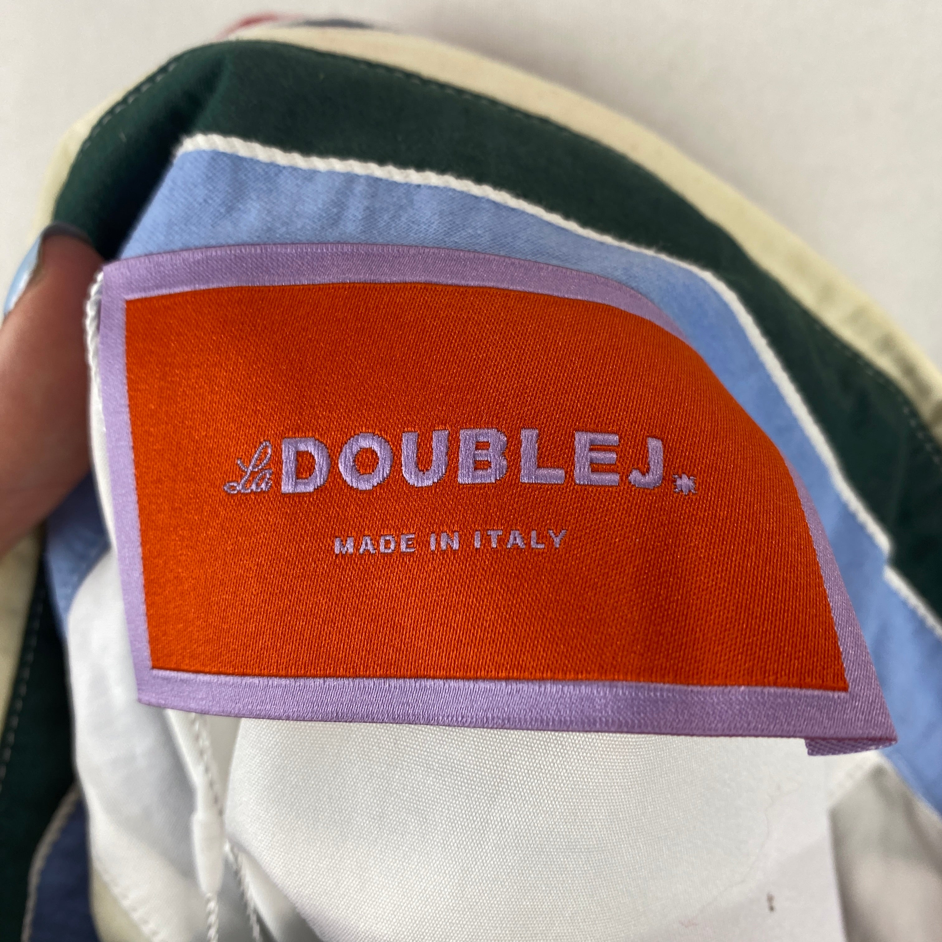 La Double J £490 Stripe Better Than Your BFs Cotton Shirt M