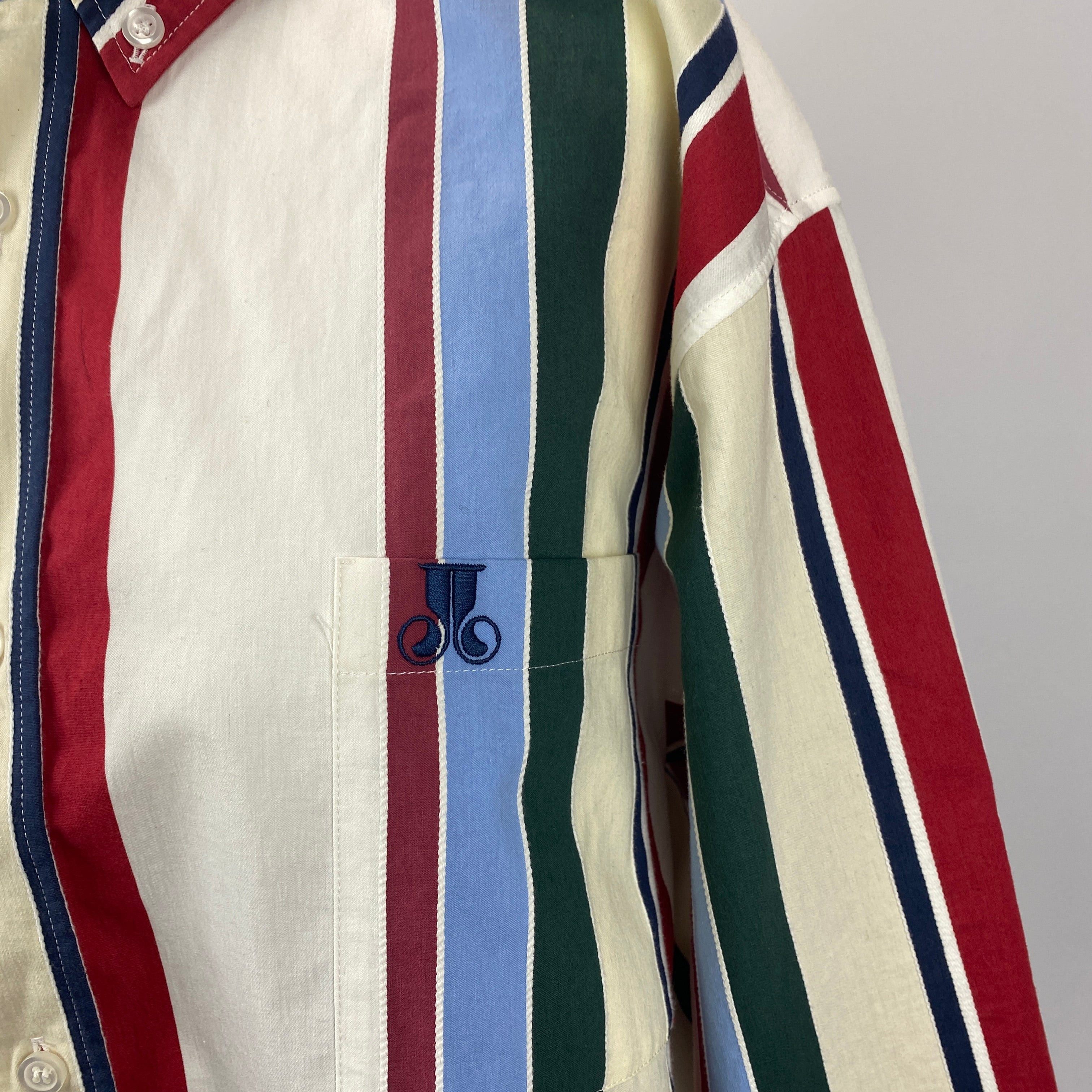 La Double J £490 Stripe Better Than Your BFs Cotton Shirt M