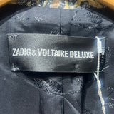 Zadig & Voltaire Metallic Veda Leopard Jacket M