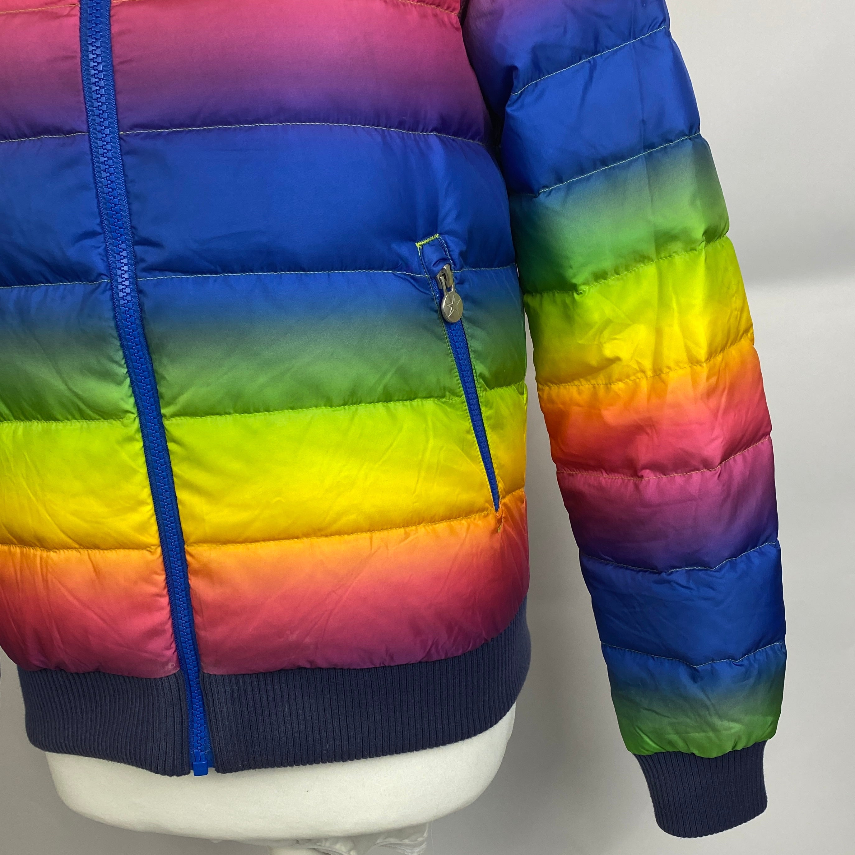 Perfect Moment £650 Rainbow Stripe Ski Jacket S