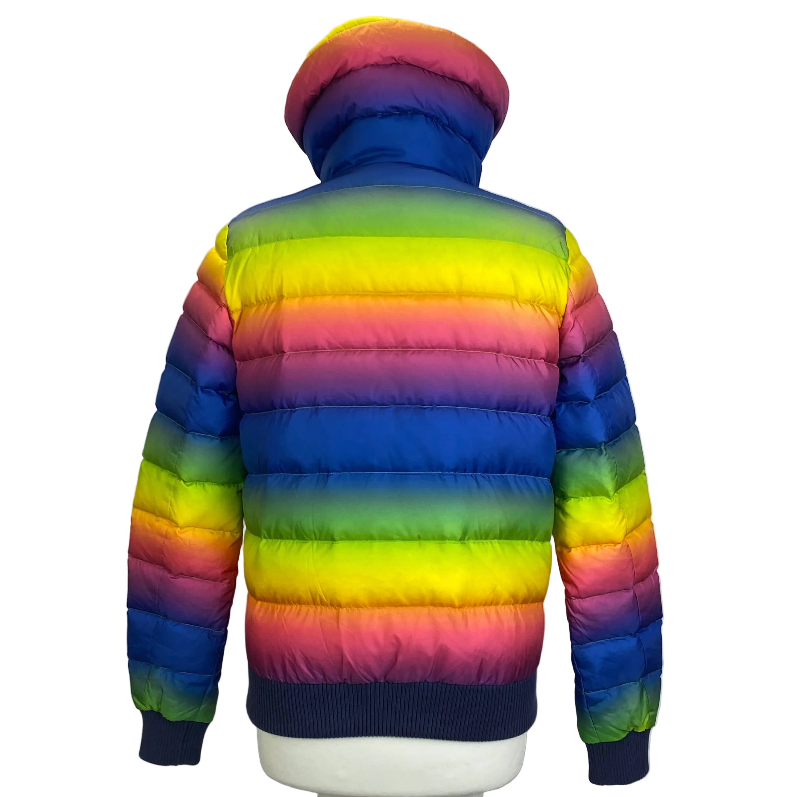 Perfect Moment £650 Rainbow Stripe Ski Jacket S
