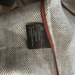 Loro Piana Moss Herringbone Linen Jacket S