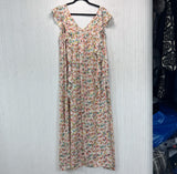 Zadig & Voltaire $578 Cream Butterfly Silk Reen Maxi Dress M/L/XL