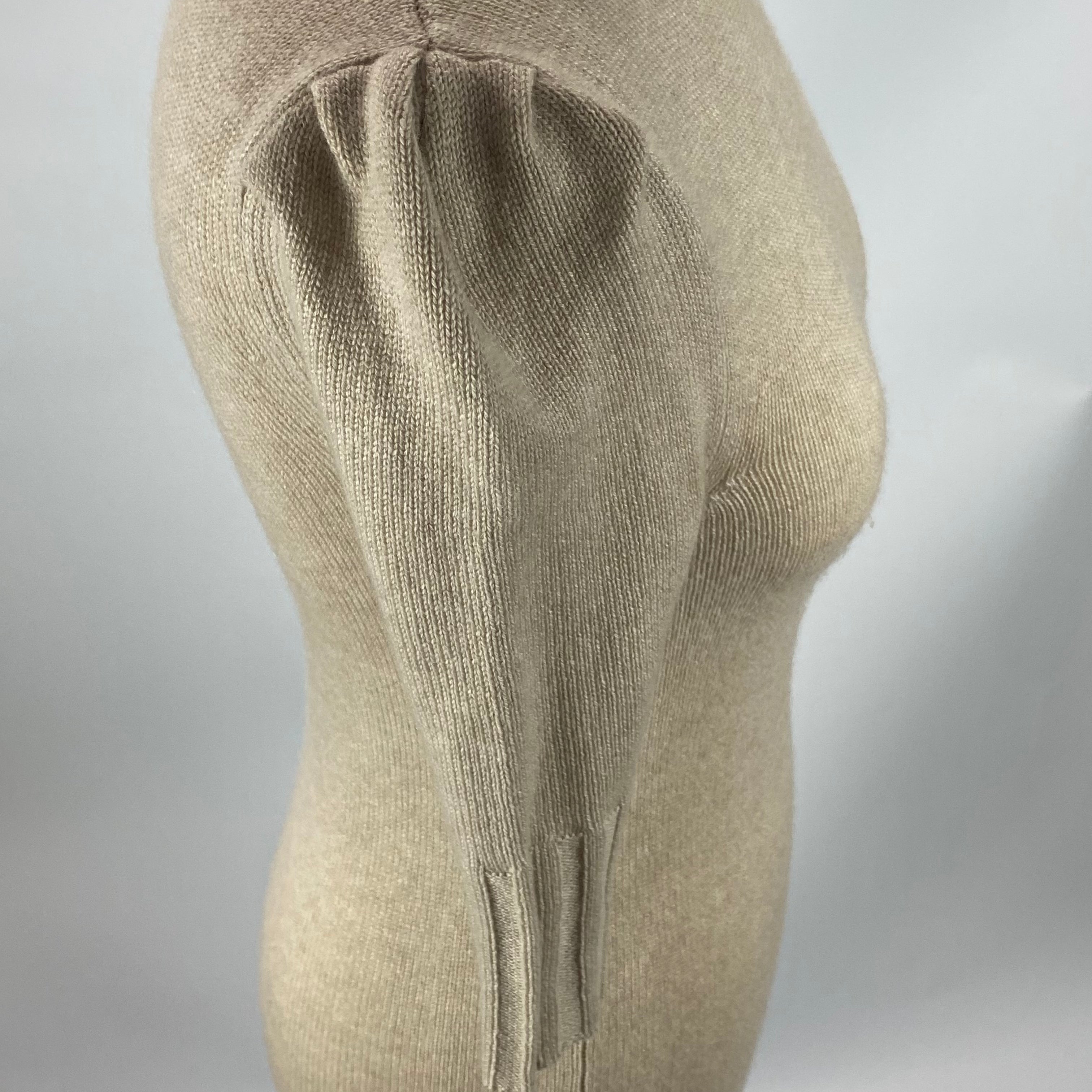 G Goop £545 Vanilla Cashmere Roll Neck Sweater XS