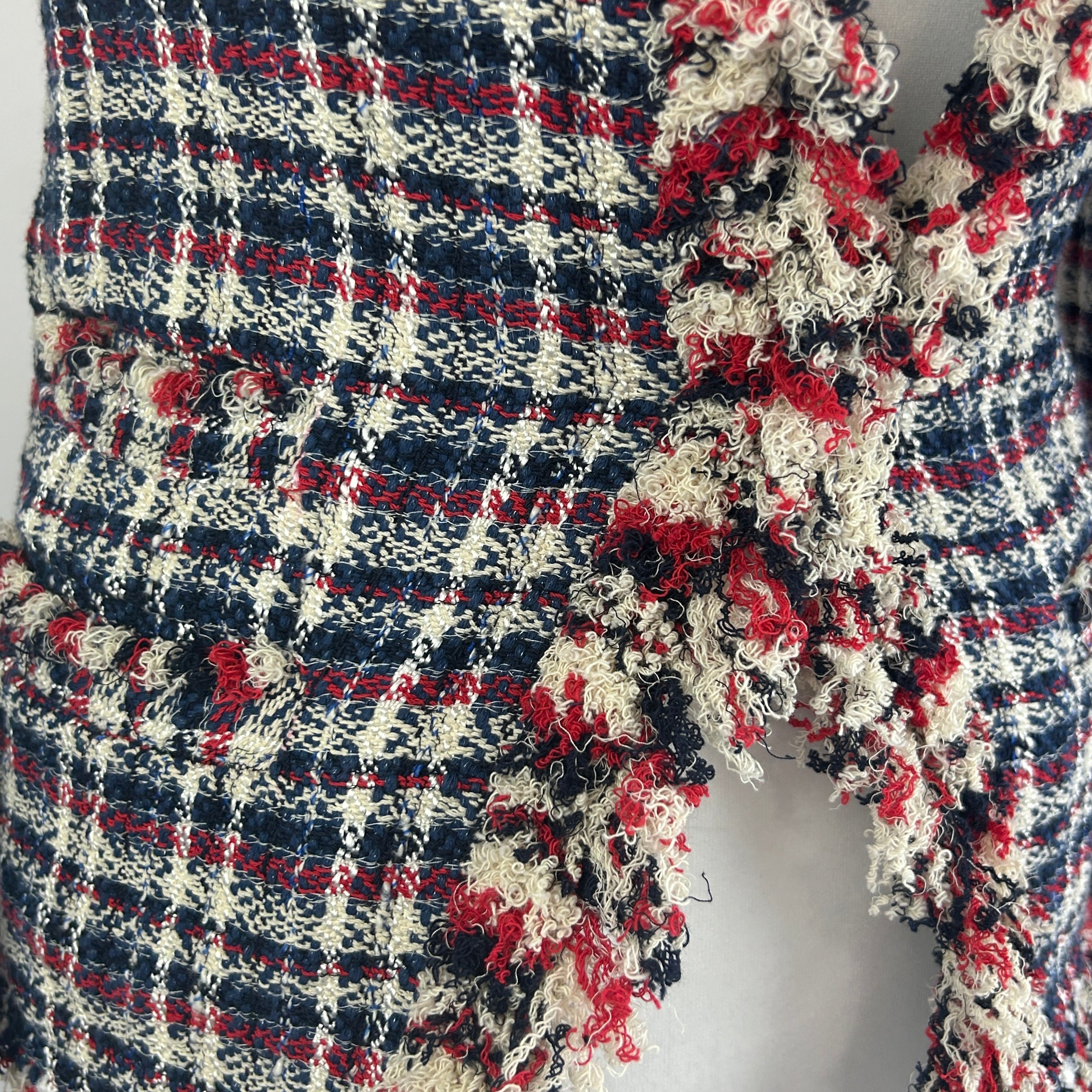 Isabel Marant Etoile New Cotton Tweed Check Jacket XXS