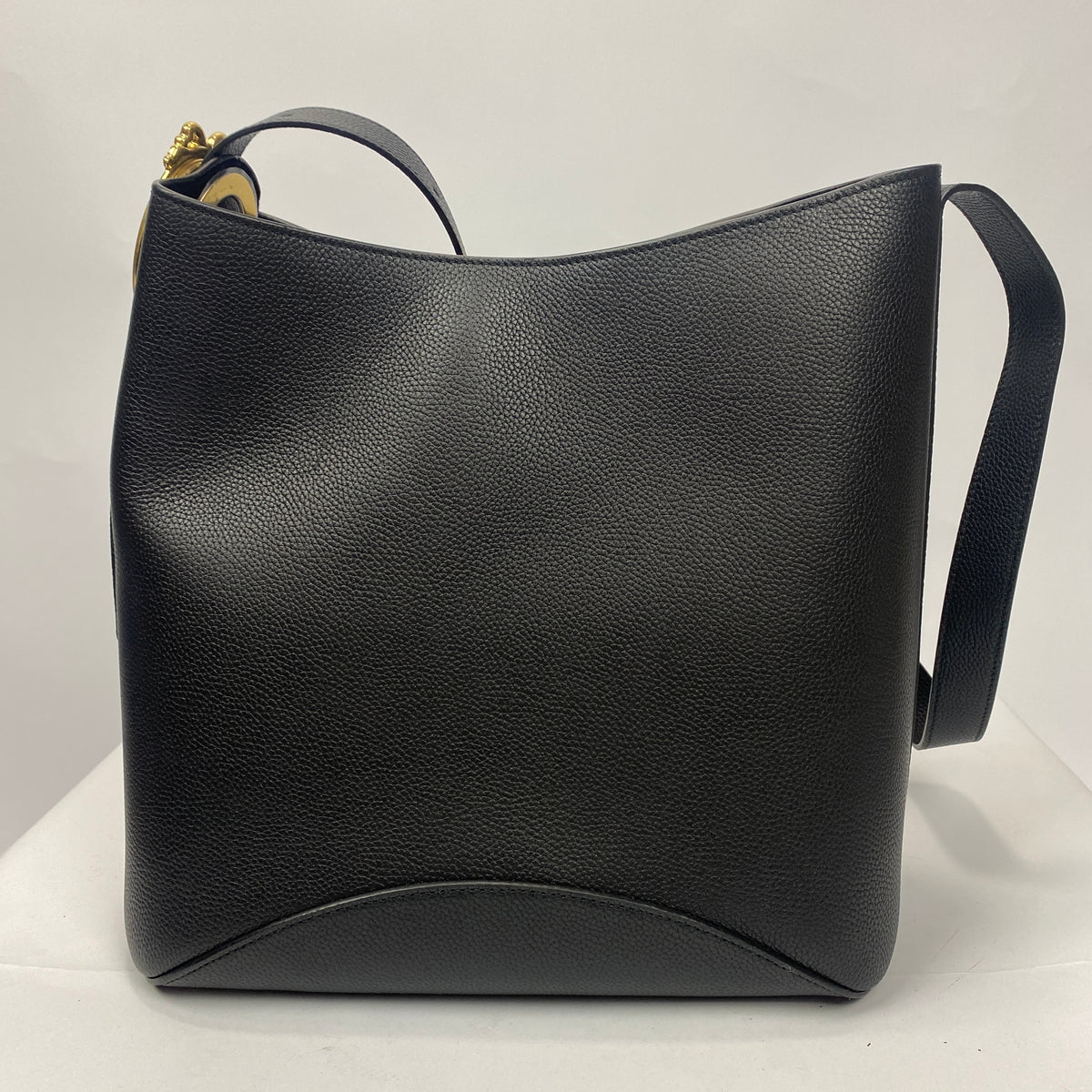 Dior New £3600 Black Medium Médaillon Bucket Bag
