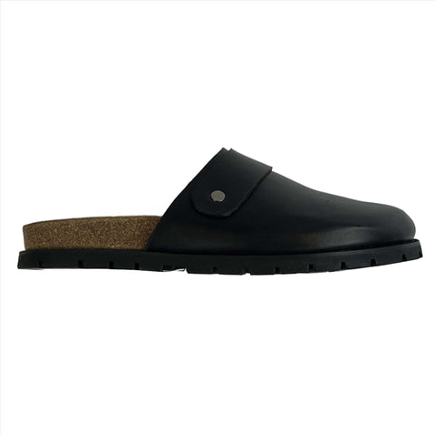 A.P.C. Brand New £295 Black Danny Leather Mules 38