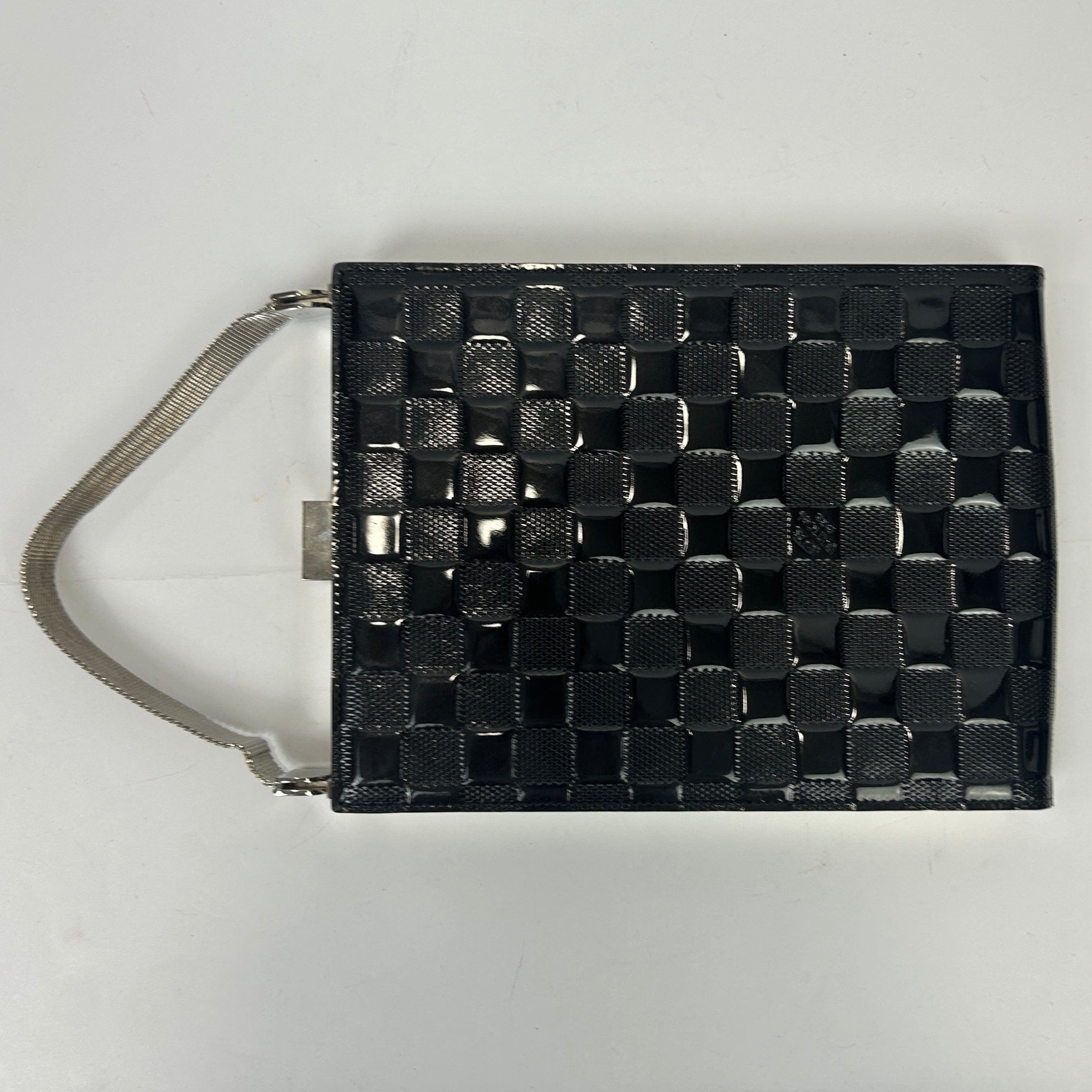 Louis Vuitton Vintage Black Daimer Ange GM Evening Bag