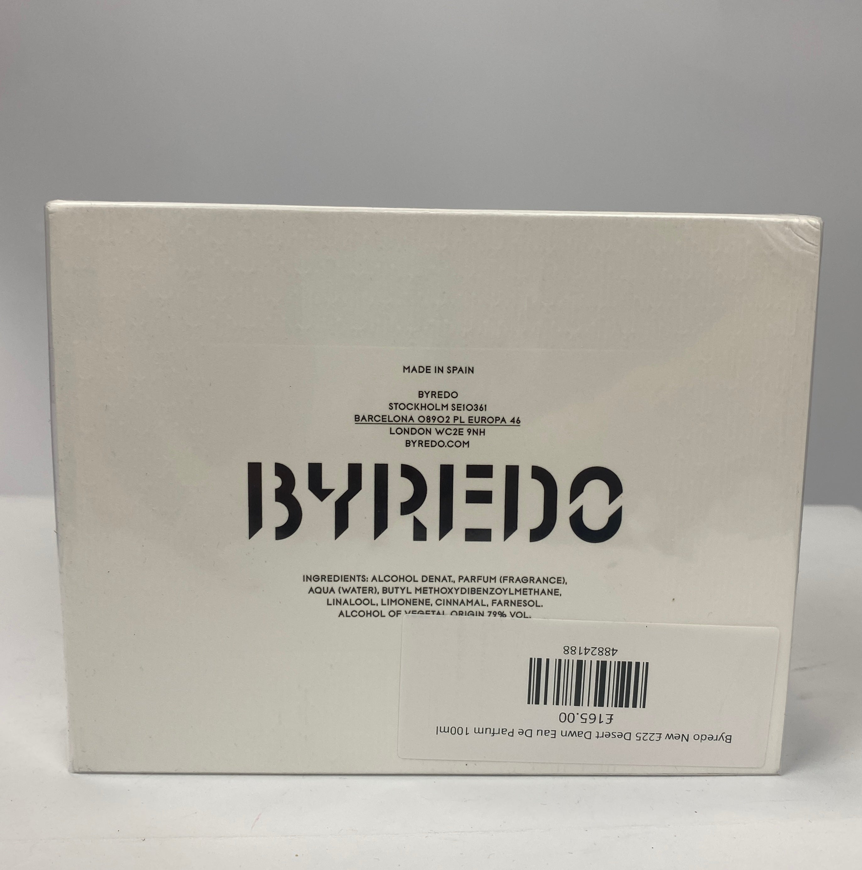 Byredo New £225 Desert Dawn Eau De Parfum 100ml
