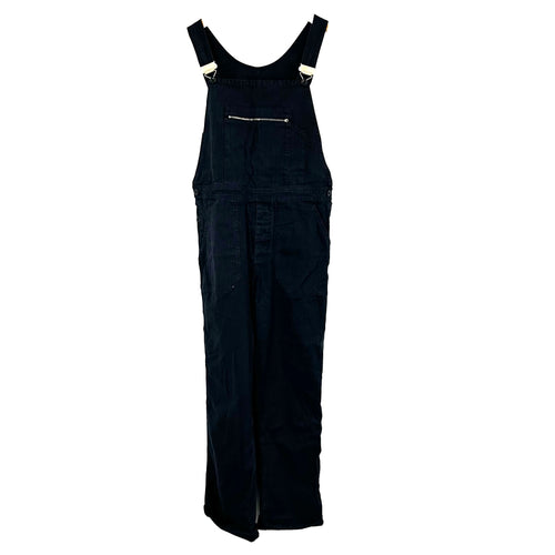 MHL Margaret Howell Black Canvas Dungarees S