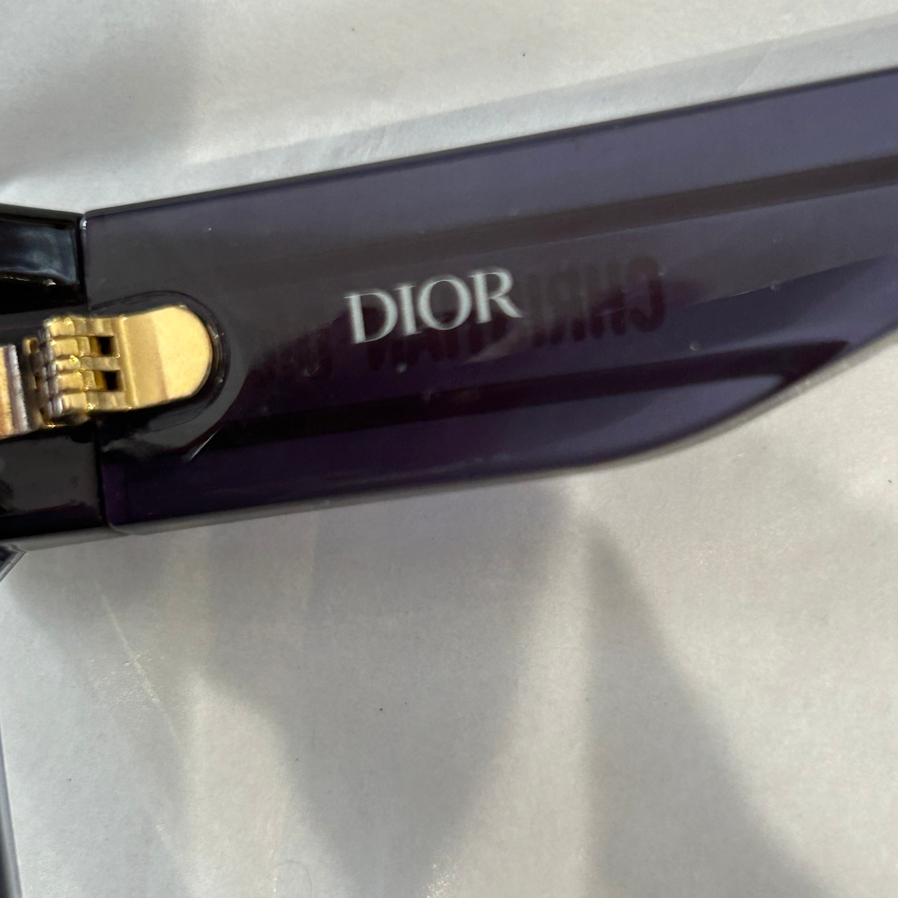 Dior Brand New £520 Black Oblique Mask Sunglasses CD40090U