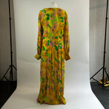 Carolina Herrera Brand New £1150 Fuchsia Embroidered Floral Evening Dress S