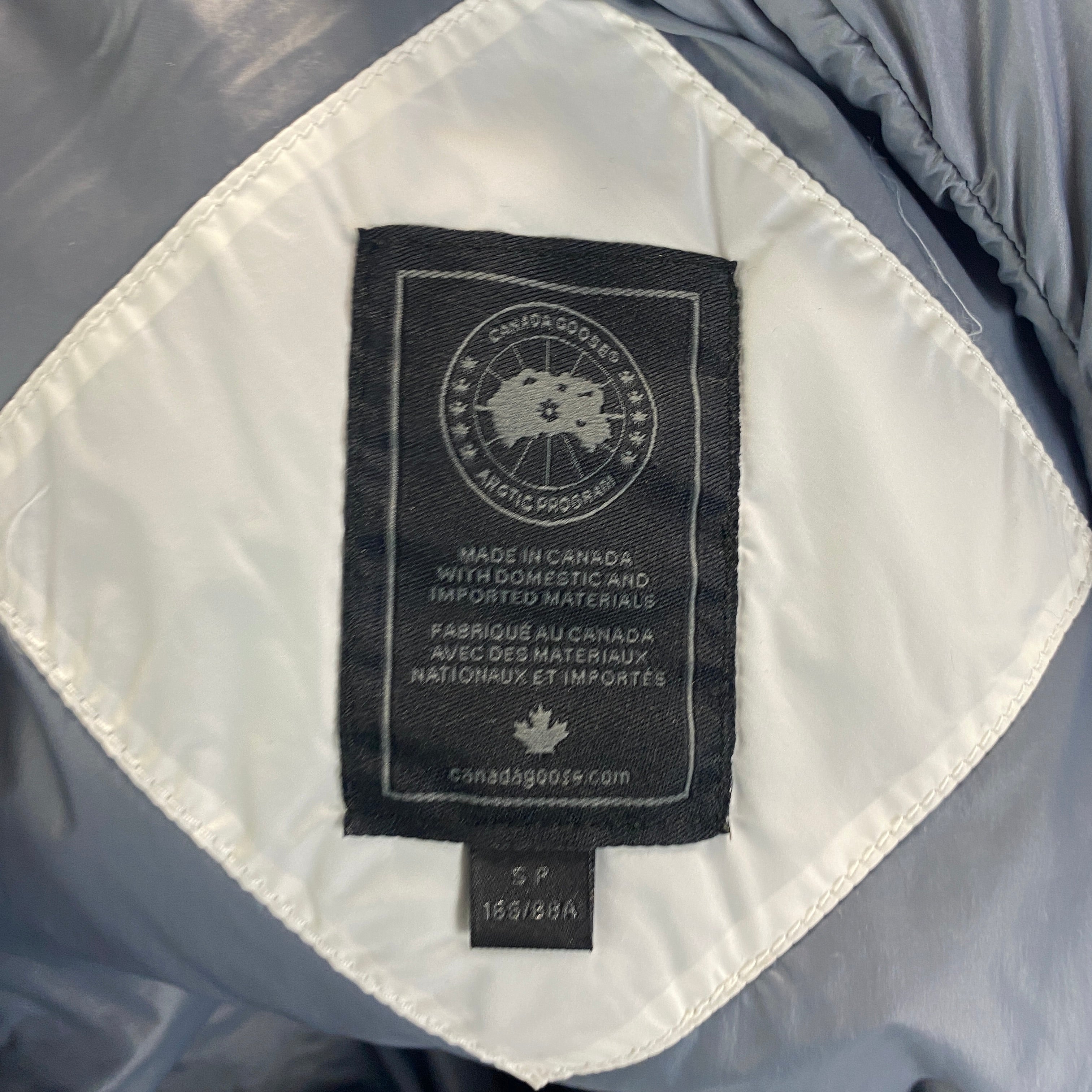 Canada Goose £750 Ivory Down Pullover Packable Jacket S