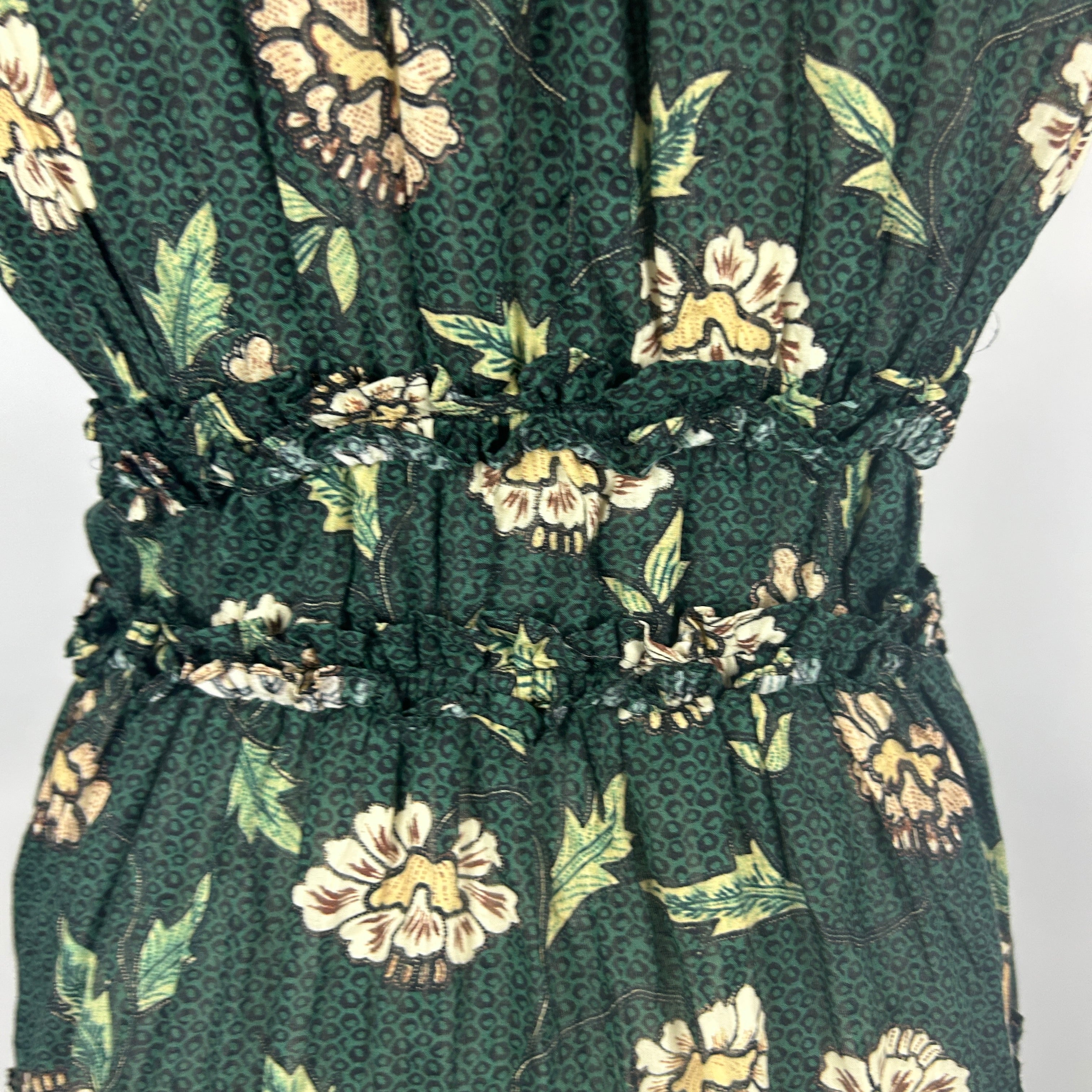 Ulla Johnson £510 Ivy Floral Cotton Mix Dress XS