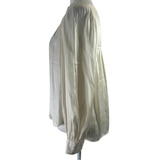 Zadig & Voltaire Cream Telia Satin Shirt XS