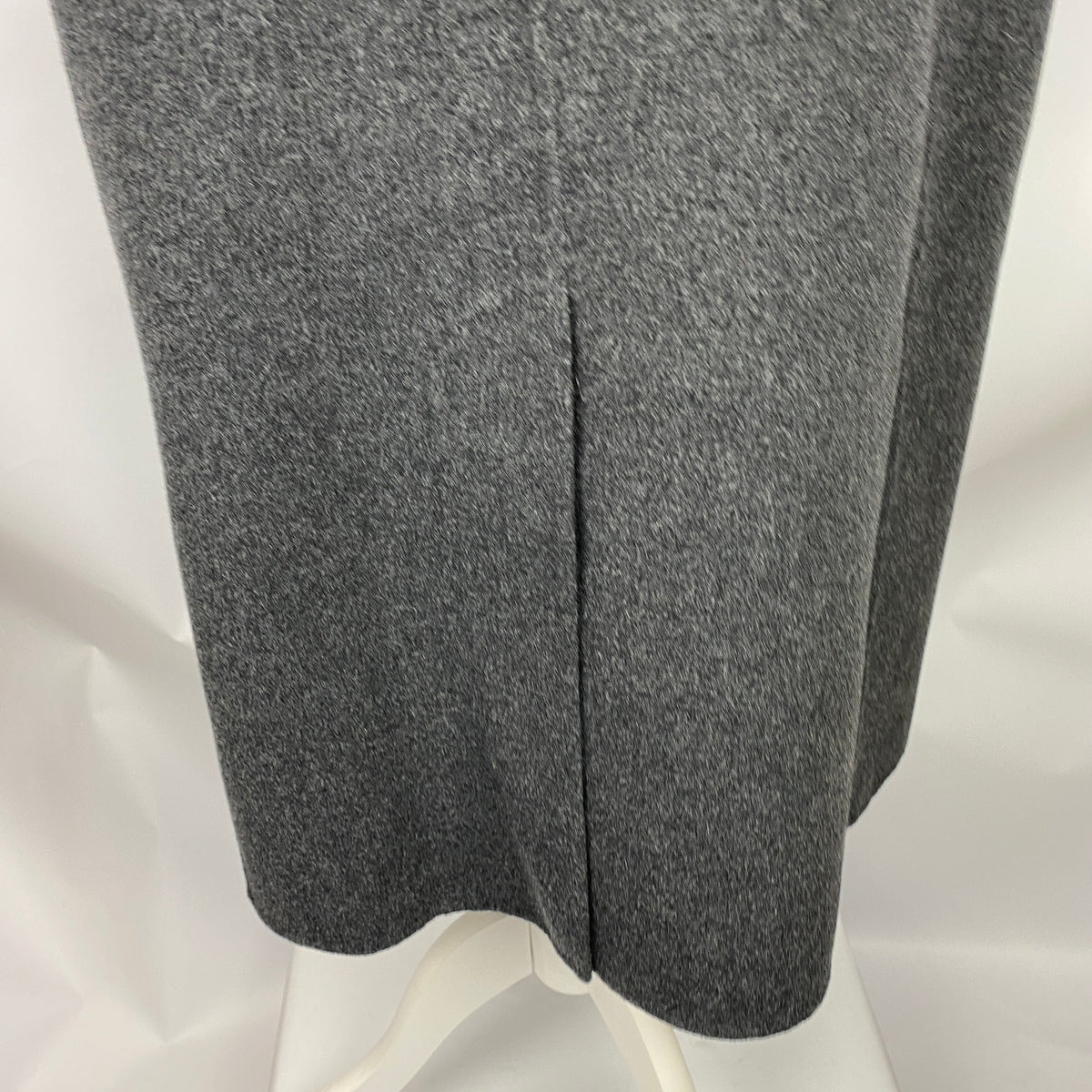 Weekend Max Mara Charcoal Wool Sleeveless Coat S