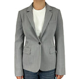 Joseph Brand New Pale Grey Imma Comfort Wool Jacket S