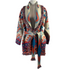 Alanui £2525 Cream Kilim Cashmere Knit Jacket XS/S/M