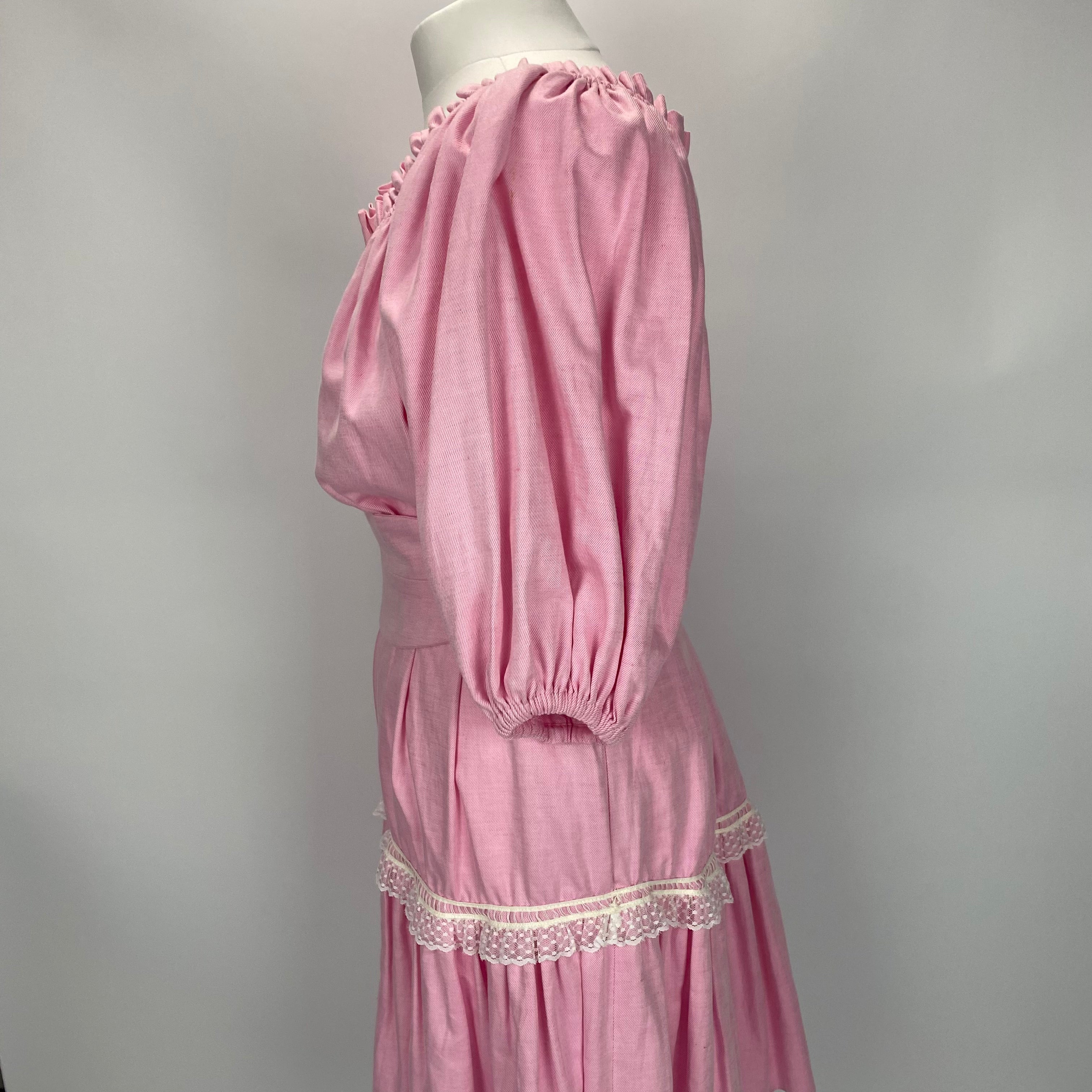 Anna Mason Sorbet Cotton Bardot Dress XS/S