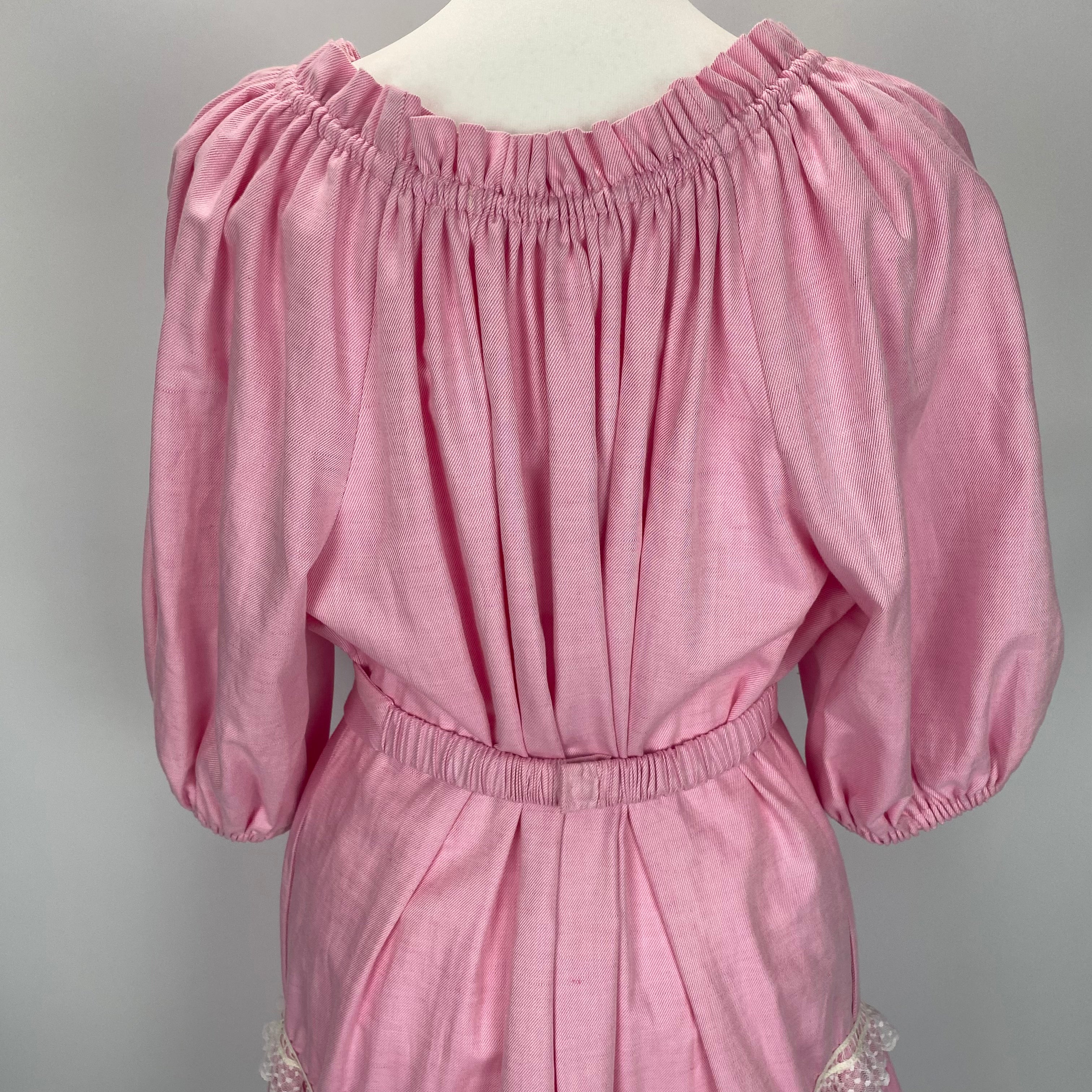 Anna Mason Sorbet Cotton Bardot Dress XS/S