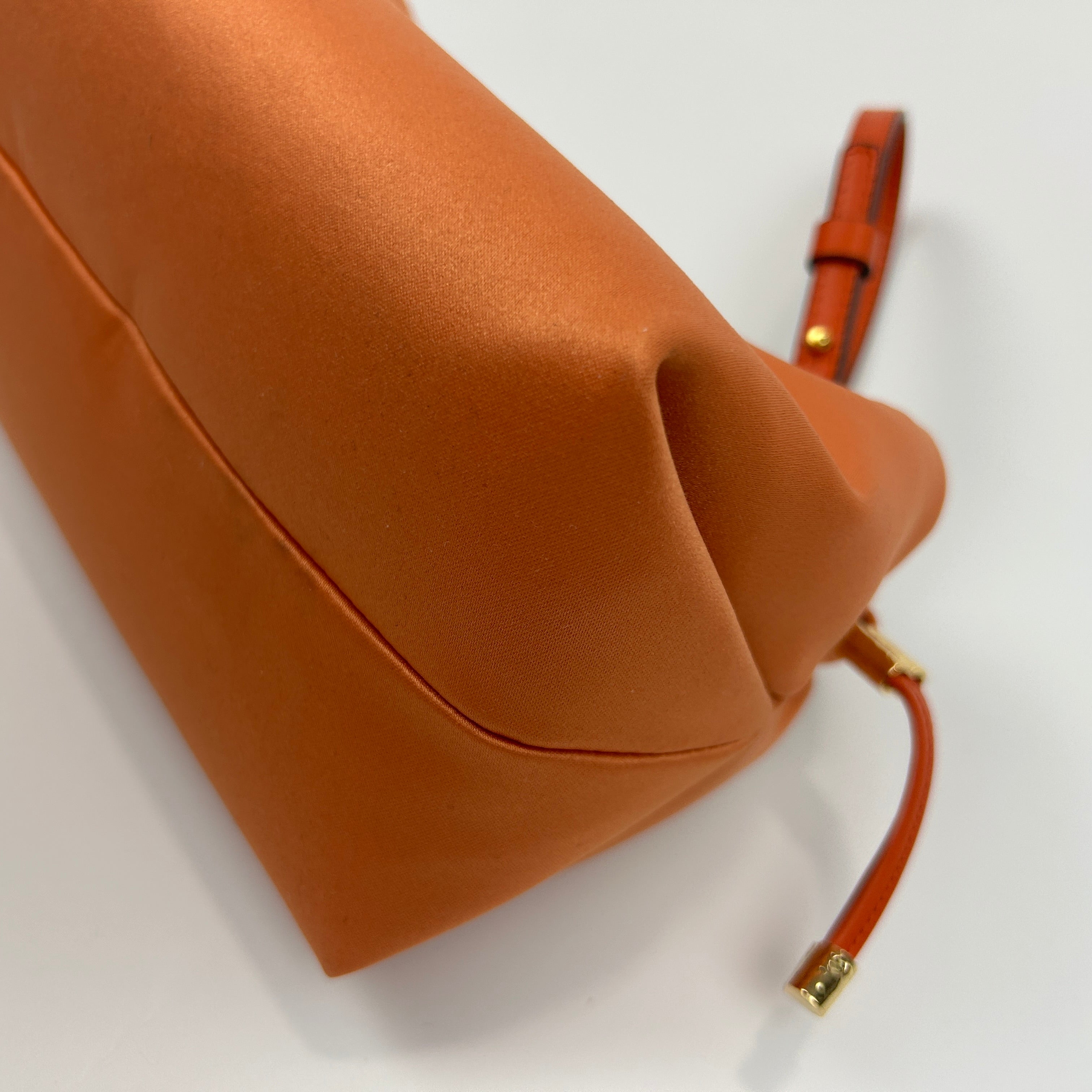 Ulla Johnson New £780 Orange Remy Mini Soft Crossbody Bag/Clutch