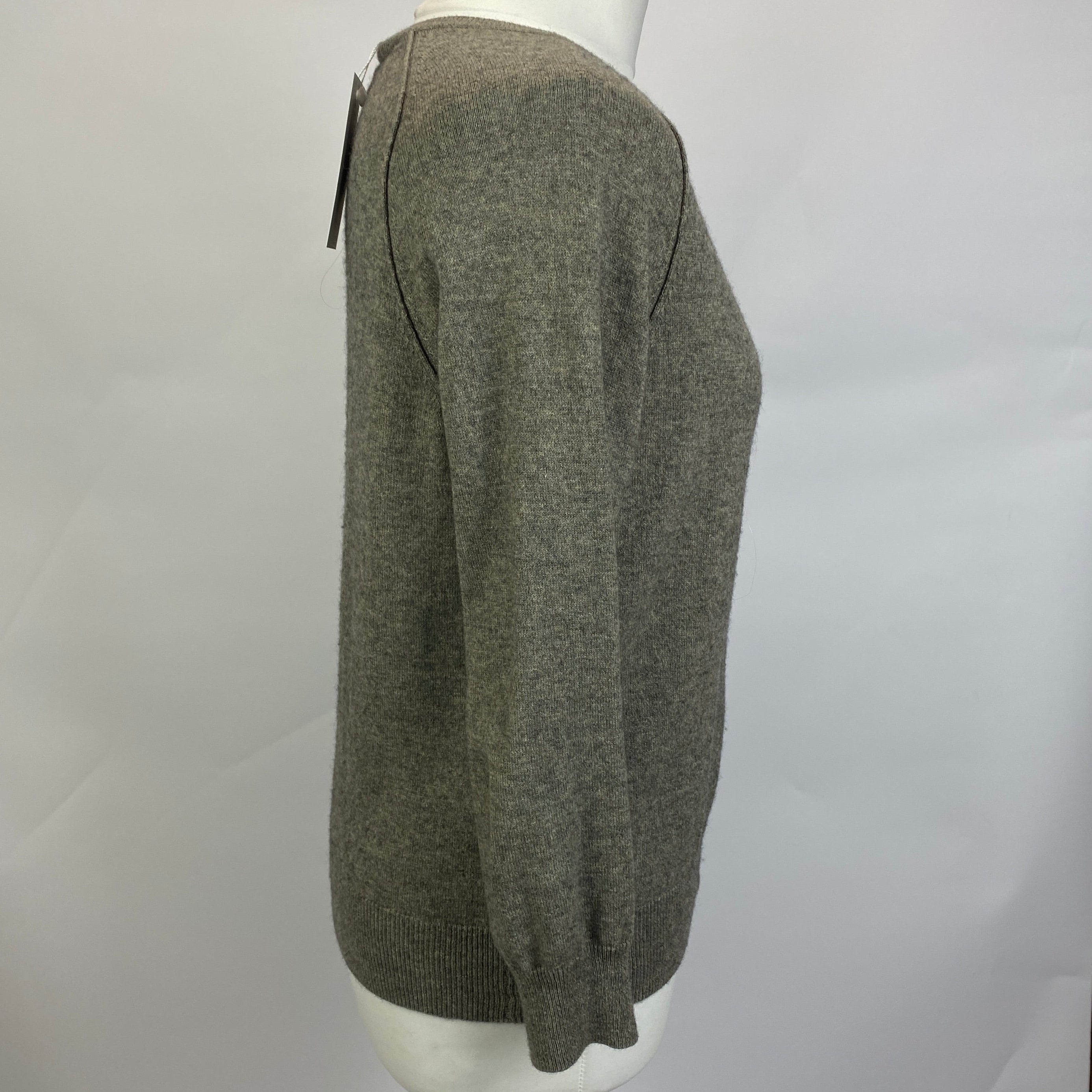 Isabel Marant Etoile Grey Marl Wool & Cotton Cardigan XS/S/M